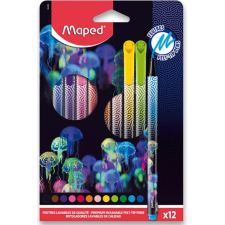 Maped mélytengeri paradicsom 12 darabos filctoll készlet filctoll, marker