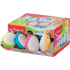 MAPED Mini cute Stresszoldó radír display - Vegyes színek, (16 db) (15502) radír