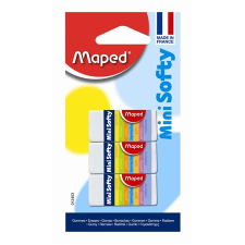 MAPED Mini Softy radír ceruzához (3 db) (012403) radír