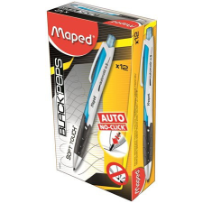 MAPED Nyomósirón, 0,5 mm, MAPED "Black'Peps", kék nyomósirón, rotring