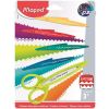 MAPED Olló, cikkcakk, MAPED  Créa Cut , 5 különböző minta