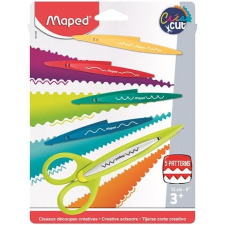 MAPED Olló, cikkcakk, MAPED "Créa Cut", 5 különböző minta iskolai kiegészítő