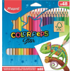 MAPED "Color'Peps" színes ceruza készlet 48 különböző szín (832048)