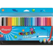 MAPED &quot;Color`Peps Ocean&quot; 2 mm kimosható 24 darabos Filctoll készlet filctoll, marker