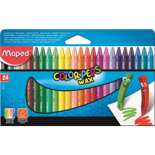 MAPED &quot;Color`Peps Wax&quot; 24 különböző színű zsírkréta kréta
