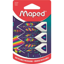 MAPED Radír, maped "pixel party pyramid ", 3 darab 119522 radír