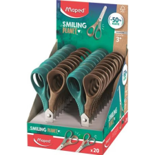 MAPED Smiling Planet Vivo Olló display óvodai 12 cm FSC olló