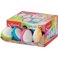 MAPED Stresszoldó radír display, MAPED "Mini Cute", vegyes színek, 16db/disp radír