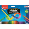 MAPED Színes ceruza készlet, háromszögletű, MAPED "Color`Peps INFINITY", 24 különböző szín