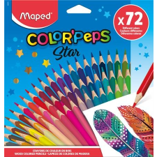 MAPED Színes ceruza készlet, MAPED "Color`Peps", 72 különböző szín színes ceruza