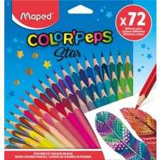 MAPED Színes ceruza készlet, MAPED Color`Peps, 72 különböző szín (IMA832072) ceruza