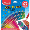 MAPED Színes ceruza készlet, MAPED "Color'Peps", 72 különböző szín