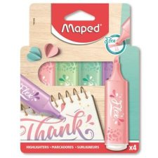 MAPED Szövegkiemelő, 1-5 mm, MAPED "Fluo Peps Flex Pastel", pasztell szín,  vegyes készletek filctoll, marker