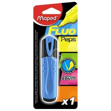 MAPED Szövegkiemelő, 1-5 mm, MAPED "Fluo peps Classic", kék filctoll, marker