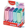 MAPED Szövegkiemelő display, 1-5 mm, MAPED "Glitter Fluo Peps", vegyes pasztell színek