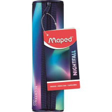 MAPED Tolltartó, henger alakú, cipzáras, MAPED "Nightfall" tolltartó