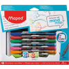 MAPED Tűfilc készlet, 0,4 mm, MAPED Graph'Peps - How to Mind Map Box, 8 különböző szín (IMA897553)