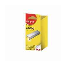 MAPED Tűzőkapocs, 26/8, MAPED (5000 darab) gemkapocs, tűzőkapocs