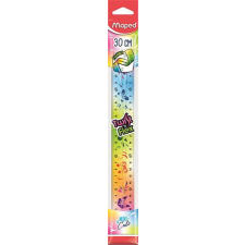 MAPED Vonalzó 30cm, műanyag, törhetetlen, Maped Mini cute Twist n Flex vonalzó