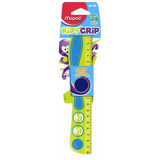 MAPED Vonalzó, műanyag, gumírozott, 20 cm, MAPED Kidy Grip, vegyes színek vonalzó
