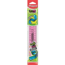 MAPED Vonalzó, műanyag, törhetetlen, 20 cm, MAPED "Twist`n Flex" vonalzó