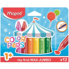 MAPED Zsírkréta, MAPED "Color'Peps MAXI Wax", 12 különböző szín