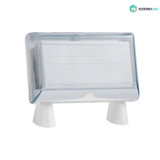 Mar Plast mini asztali hajtogatott kéztörlő adagoló interfold, fehér adagoló
