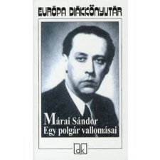 Márai Sándor EGY POLGÁR VALLOMÁSAI regény