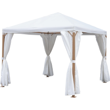  Marana acélpavilon fa megjelenésű 296 cm x 296 cm kerti bútor