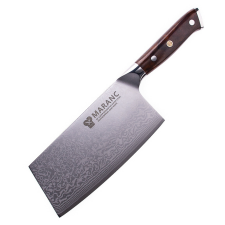  Maranc professzionális bárd, damaszkuszi acél, 18 cm, M30 konyhai eszköz