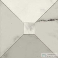 Marazzi Allmarble Statuario Tozzetto 3D 15x15 cm-es dekorcsempe MMR8 csempe