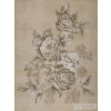 Marazzi Fresco Decoro Bloom Truffle C4 130x97,7 cm-es fali dekorcsempe M10R