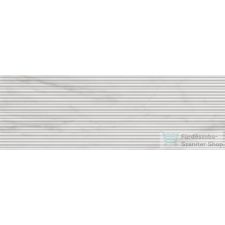 Marazzi Marbleplay str mikado white 30x90 cm-es fali csempe M4P2 csempe