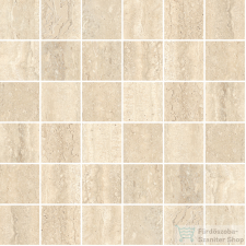 Marazzi Mystone Travertino Classico Mosaico 30x30 cm-es padlólap M9NY járólap