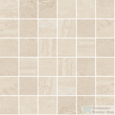 Marazzi Mystone Travertino Navona Mosaico 30x30 cm-es padlólap M9NZ járólap