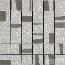 Marazzi Pinch Light Grey Mosaico 30x30 cm-es padlólap M0KZ járólap