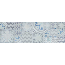 Marazzi Pottery Silver Decoro 25x76 cm-es fali csempe MMVF csempe
