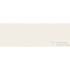 Marazzi Racconti Bianco Struttura Segmenti 3D Rett.30x90 cm-es falicsempe MCYF csempe