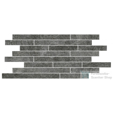 Marazzi Rocking Anthracite Mosaico 22,5x55 cm-es padlólap M1HU járólap