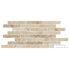 Marazzi Rocking Beige Mosaico 22,5x55 cm-es padlólap M1HQ járólap