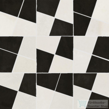 Marazzi Zellige Gesso + Carbone Mosaico Lux 30x30 fali csempe M8WH csempe