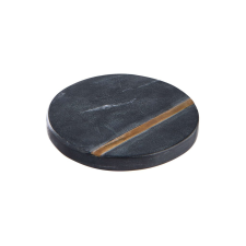 Marble márvány poháralátét, fekete-arany lakástextília