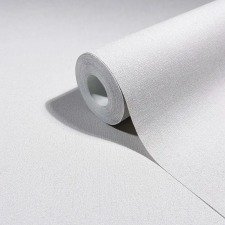 Marburg Fehér színű textil hatású tapéta – elegáns struktúrált tapéta modern enteriőrbe tapéta, díszléc és más dekoráció