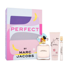 Marc Jacobs Perfect SET3 ajándékcsomagok eau de parfum 100 ml + testápoló tej 75 ml + eau de parfum 10 ml nőknek kozmetikai ajándékcsomag