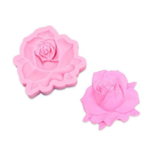 Marcipán / fondant kiszúró szett - rózsa - 8,5x1,9x7,5 cm sütés és főzés