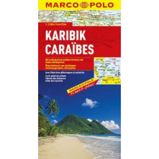 Marco Polo Karib szigetek térkép, Mexico térkép Marco Polo 1:2 500 000 2012 térkép