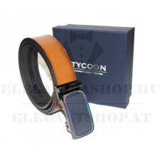  Marco Sergioni férfi bőr öv díszdobozban - Caramell ajándéktárgy