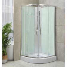  MARCO WHITE II 90X90 CM ZUHANYKABIN ZUHANYTÁLCÁVAL kád, zuhanykabin