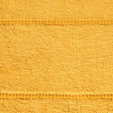  Mari csíkos törölköző Mustársárga 30x50 cm lakástextília