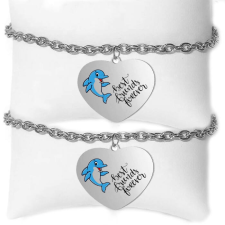 Maria King Best friends forever delfines páros karkötő karkötő
